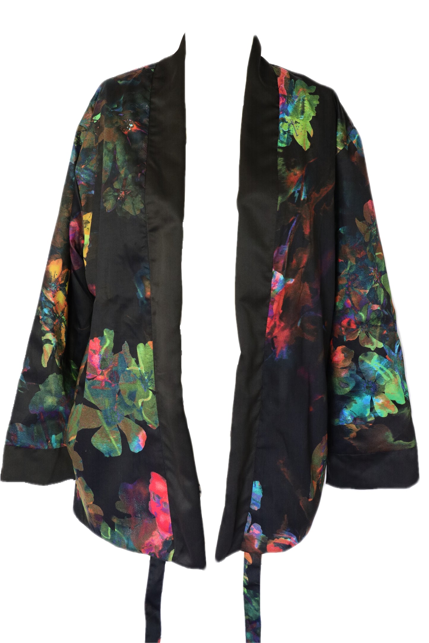 Kimono- Abstract Floral Print