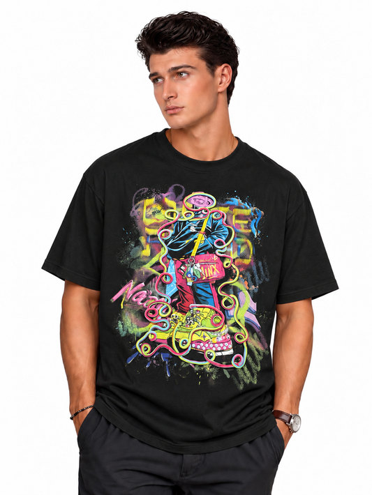 Neon Graphic T-Shirt