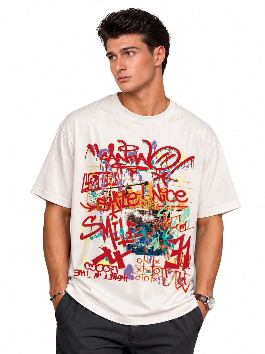 Graffiti Graphic T-Shirt